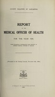 view [Report 1929] / Medical Officer of Health, Lancashire County Council.