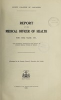 view [Report 1931] / Medical Officer of Health, Lancashire County Council.