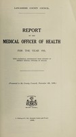 view [Report 1935] / Medical Officer of Health, Lancashire County Council.