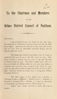 view [Report 1903] / Medical Officer of Health, Padiham U.D.C.