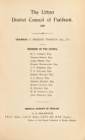 view [Report 1909] / Medical Officer of Health, Padiham U.D.C.