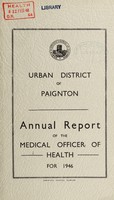 view [Report 1946] / Medical Officer of Health, Paignton U.D.C.