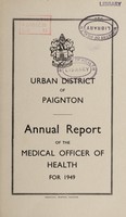 view [Report 1949] / Medical Officer of Health, Paignton U.D.C.