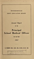 view [Report 1957] / School Medical Officer of Health, Peterborough.