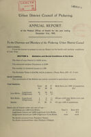 view [Report 1945] / Medical Officer of Health, Pickering U.D.C.