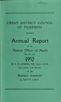 view [Report 1952] / Medical Officer of Health, Pickering U.D.C.