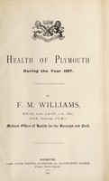 view [Report 1897] / Medical Officer of Health, Plymouth Borough and Port.