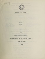 view [Report 1959] / Medical Officer of Health, Poole Port Health Authority.