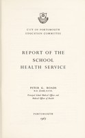 view [Report 1965] / School Medical Officer of Health, Portsmouth.