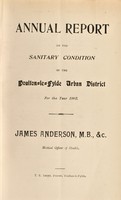 view [Report 1903] / Medical Officer of Health, Poulton-le-Fylde U.D.C.