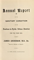 view [Report 1913] / Medical Officer of Health, Poulton-le-Fylde U.D.C.