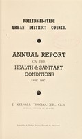 view [Report 1937] / Medical Officer of Health, Poulton-le-Fylde U.D.C.