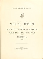 view [Report 1936] / Medical Officer of Health, Preston Port Health Authority.