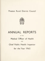 view [Report 1965] / Medical Officer of Health, Preston (Union) R.D.C.