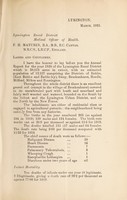 view [Report 1920] / Medical Officer of Health, Lymington R.D.C.