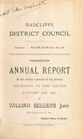 view [Report 1896] / Medical Officer of Health, Radcliffe U.D.C.