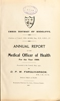 view [Report 1920] / Medical Officer of Health, Radcliffe U.D.C.