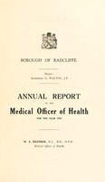view [Report 1947] / Medical Officer of Health, Radcliffe Borough.