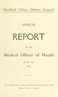 view [Report 1937] / Medical Officer of Health, Rainford U.D.C.