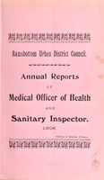 view [Report 1906] / Medical Officer of Health, Ramsbottom U.D.C.