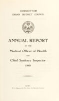 view [Report 1949] / Medical Officer of Health, Ramsbottom U.D.C.