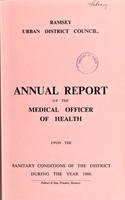 view [Report 1960] / Medical Officer of Health, Ramsey U.D.C.