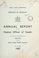 view [Report 1957] / Medical Officer of Health, Ramsgate Borough.