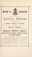 view [Report 1903] / Medical Officer of Health, Rawtenstall Borough.