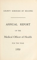 view [Report 1950] / Medical Officer of Health, Reading County Borough.