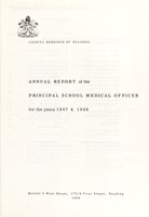 view [Report 1967-1968] / School Medical Officer of Health, Reading County Borough.