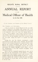 view [Report 1925] / Medical Officer of Health, Reigate R.D.C.