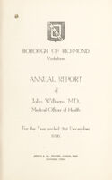 view [Report 1936] / Medical Officer of Health, Richmond (Yorkshire) Borough.