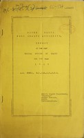 view [Report 1945] / Medical Officer of Health, River Blyth Port Health Authority.