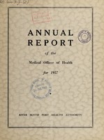 view [Report 1957] / Medical Officer of Health, River Blyth Port Health Authority.