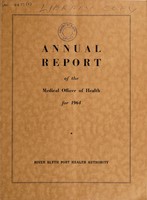 view [Report 1964] / Medical Officer of Health, River Blyth Port Health Authority.