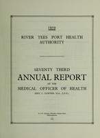 view [Report 1959] / Medical Officer of Health, River Tees Port Health Authority.