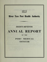 view [Report 1973] / Medical Officer of Health, River Tees Port Health Authority.