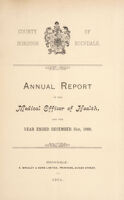 view [Report 1900] / Medical Officer of Health and School Medical Officer of Health, Rochdale County Borough.