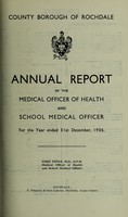 view [Report 1936] / Medical Officer of Health and School Medical Officer of Health, Rochdale County Borough.