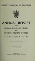 view [Report 1937] / Medical Officer of Health and School Medical Officer of Health, Rochdale County Borough.