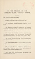 view [Report 1937] / Medical Officer of Health, Rothbury R.D.C.