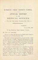 view [Report 1905] / Medical Officer of Health, Rothbury U.D.C.