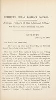 view [Report 1908] / Medical Officer of Health, Rothbury U.D.C.