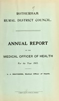 view [Report 1903] / Medical Officer of Health, Rotherham R.D.C.