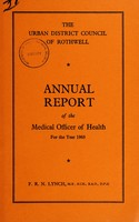 view [Report 1968] / Medical Officer of Health, Rothwell (Northamptonshire) U.D.C.