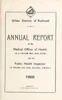 view [Report 1960] / Medical Officer of Health, Rothwell (Yorkshire) U.D.C.