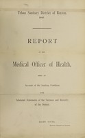 view [Report 1897] / Medical Officer of Health, Royton U.D.C.