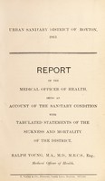 view [Report 1913] / Medical Officer of Health, Royton U.D.C.