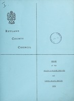 view [Report 1969] / Medical Officer of Health, Rutland County.