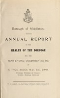 view [Report 1921] / Medical Officer of Health, Middleton Borough.